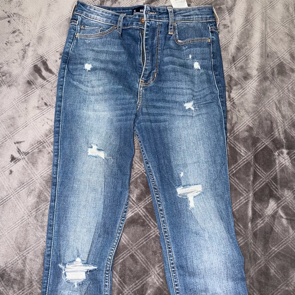 Hollister Blue Skinny Jeans
